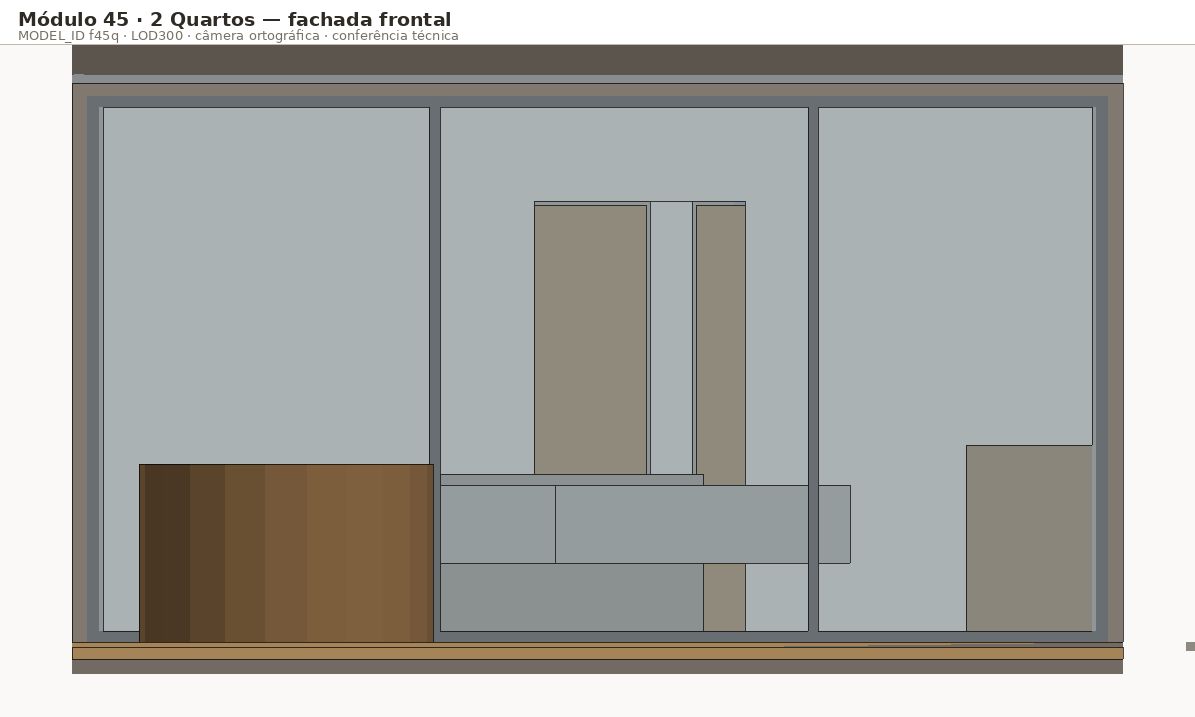 Fachada frontal · f45q