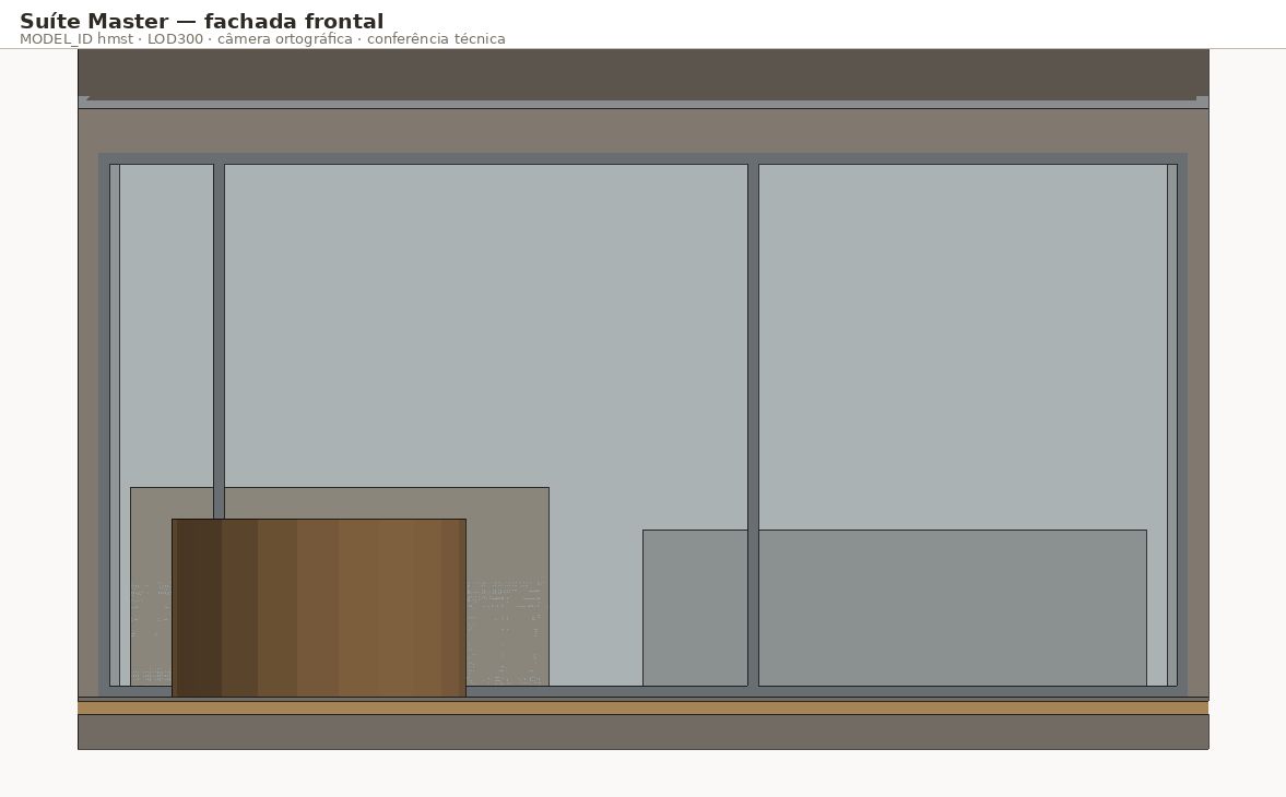 Fachada frontal · hmst