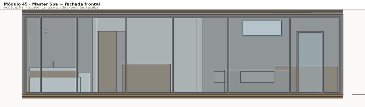 Fachada frontal · l45h