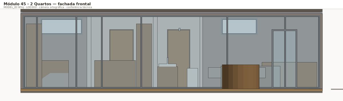 Fachada frontal · l45q