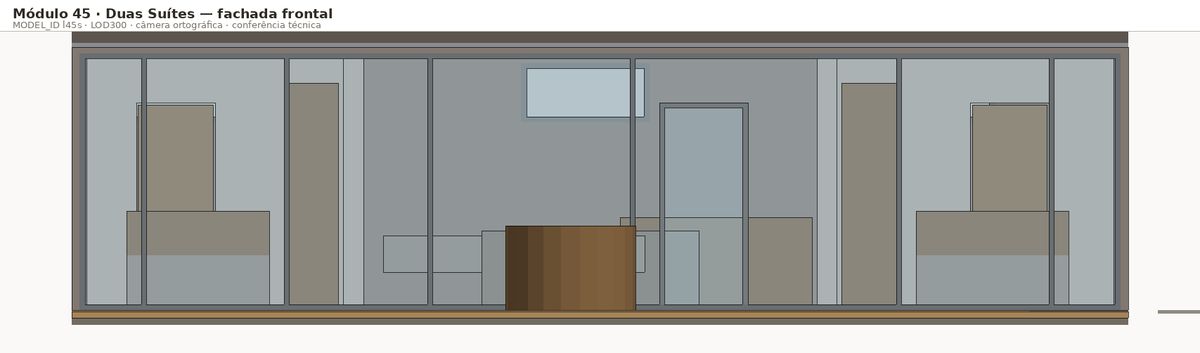 Fachada frontal · l45s