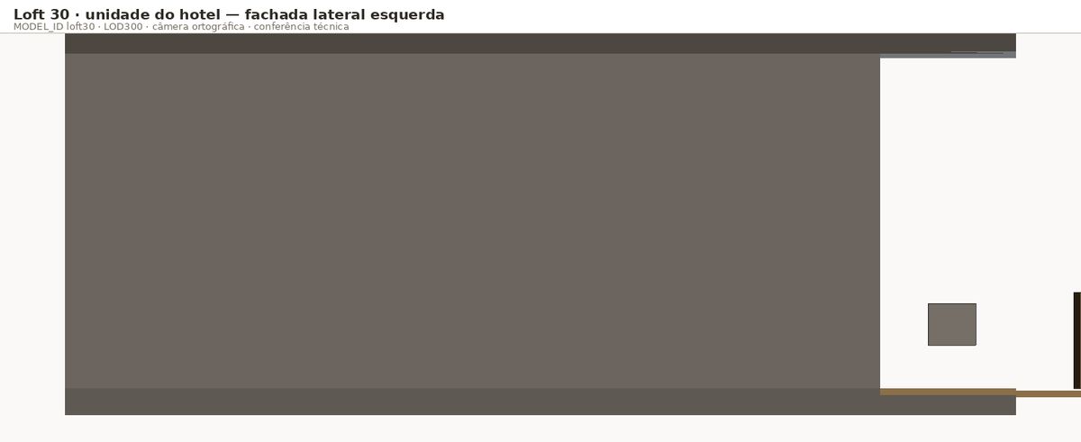 Lateral esquerda · loft30